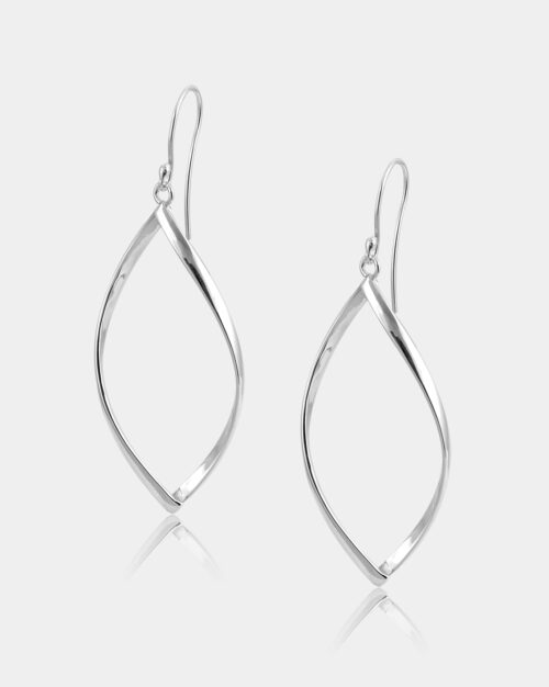 Nephele Minimal Twisted Earrings