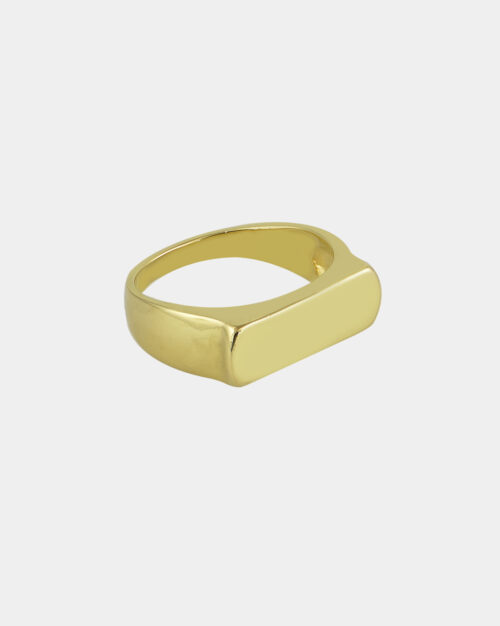 Flatty Ring Gold Vermeil