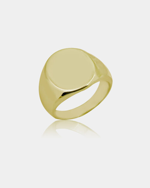 Royal Signet Ring Gold Vermeil