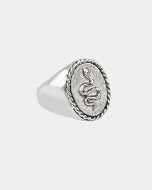 Signet Snake Ring