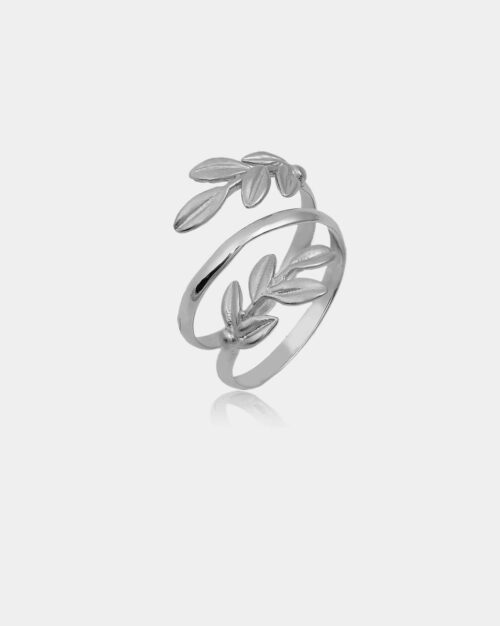 Ovate Leaves Ring