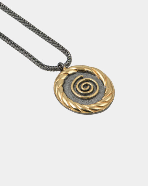 Speira Twist Necklace Black n' Gold