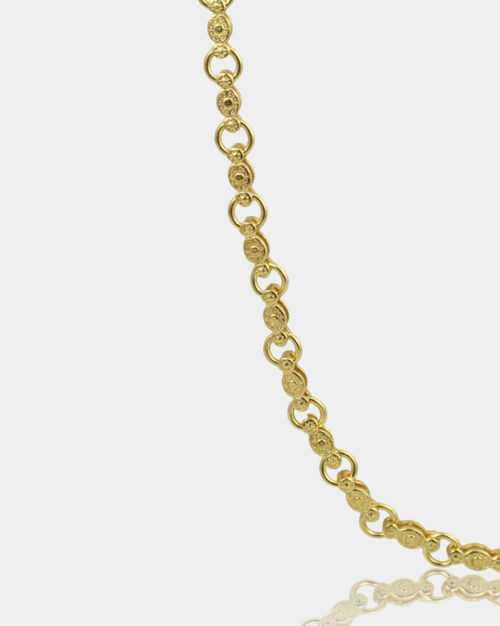 Byzantine Filigree Chain A' Gold Vermeil