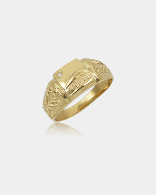 Acropolis Diamond Ring Gold