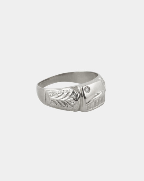 Acropolis Diamond Ring White Gold