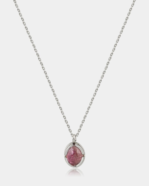 Amy Pink Tourmaline Necklace