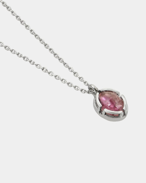 Amy Pink Tourmaline Necklace