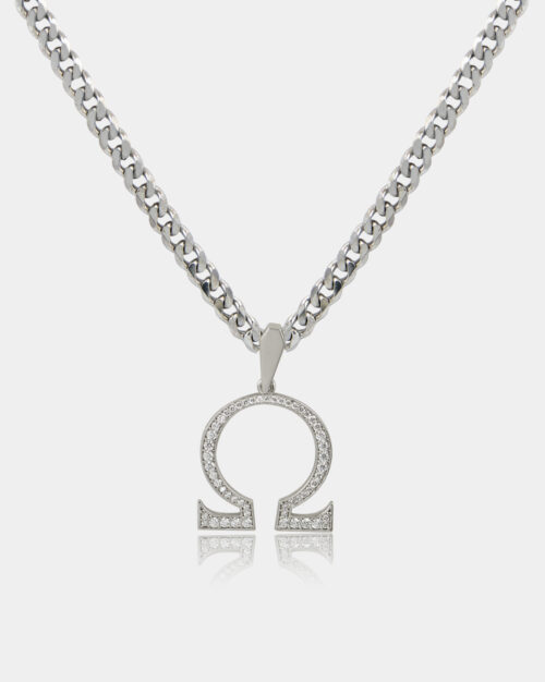 Omega Pave Necklace