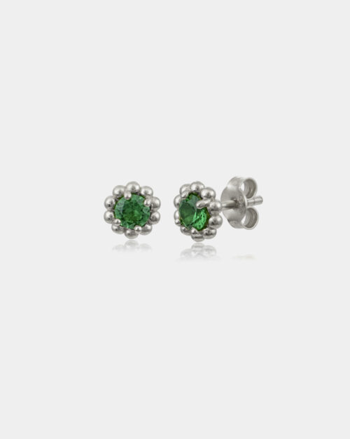 Daisy Emerald Green Earrings