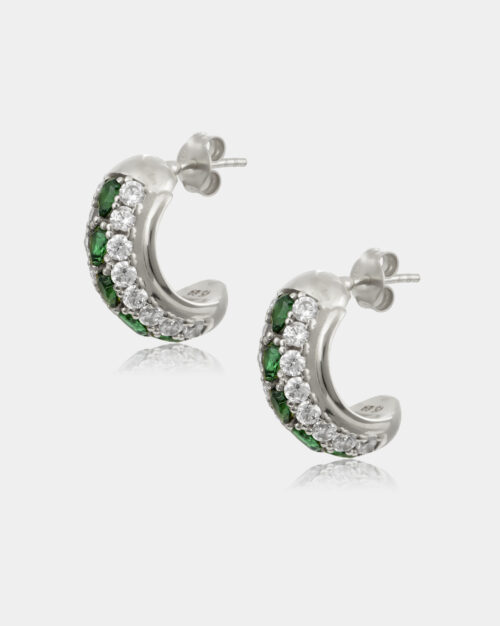 Quenly Drop Emerald Green Earrings