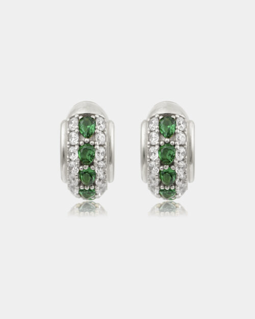 Quenly Drop Emerald Green Earrings