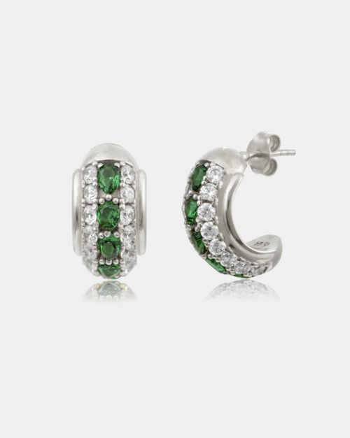 Quenly Drop Emerald Green Earrings